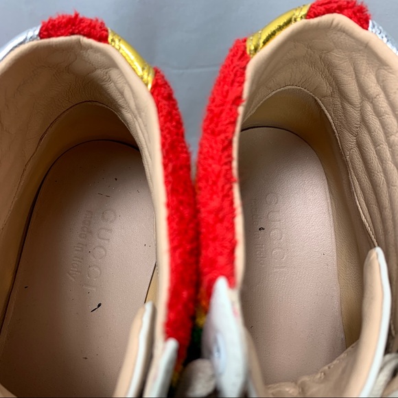 GUCCI MEN'S BAMBI HIGH TOP US 10 1/2 = Gucci 9 1/2 - Picture 4 of 13